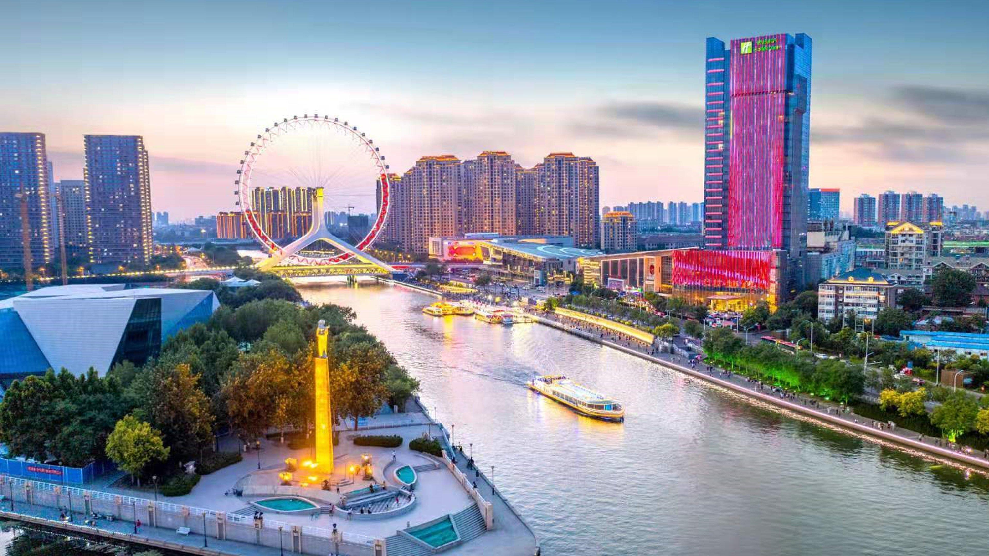 Holiday Inn Tianjin Riverside By Ihg Exteriör bild